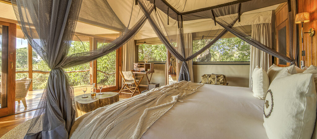 Habitación hotel Glamping en el Delta del Okavango