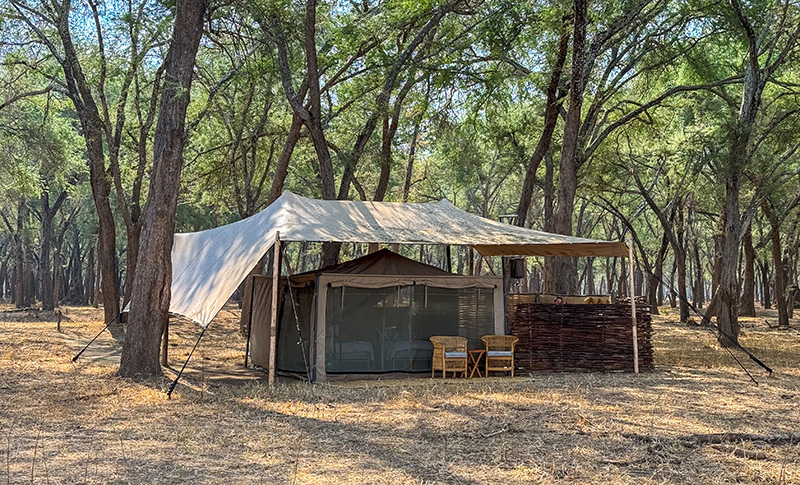 Hotel Sostenible en Lower Zambezi