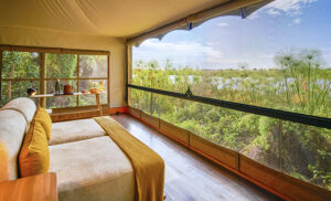 Habitación exclusiva en el Delta del Okavango