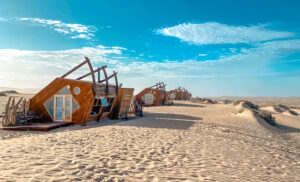 Shipwreck Lodge en la Costa de los Esqueletos, Namibia